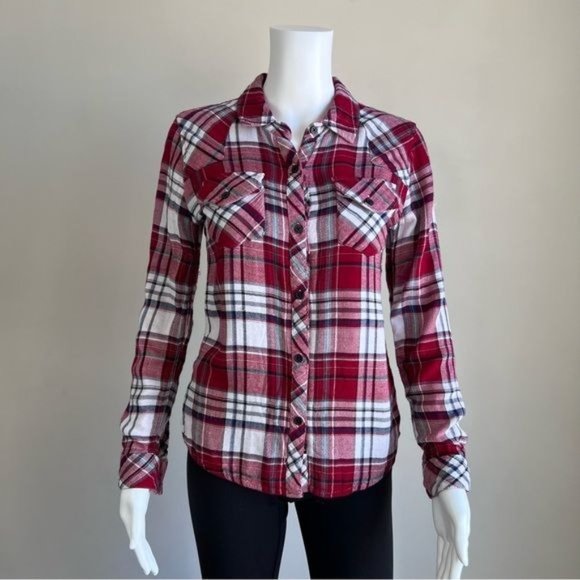 Rails Tops - RAILS Plaid Button Down Shirt - XS